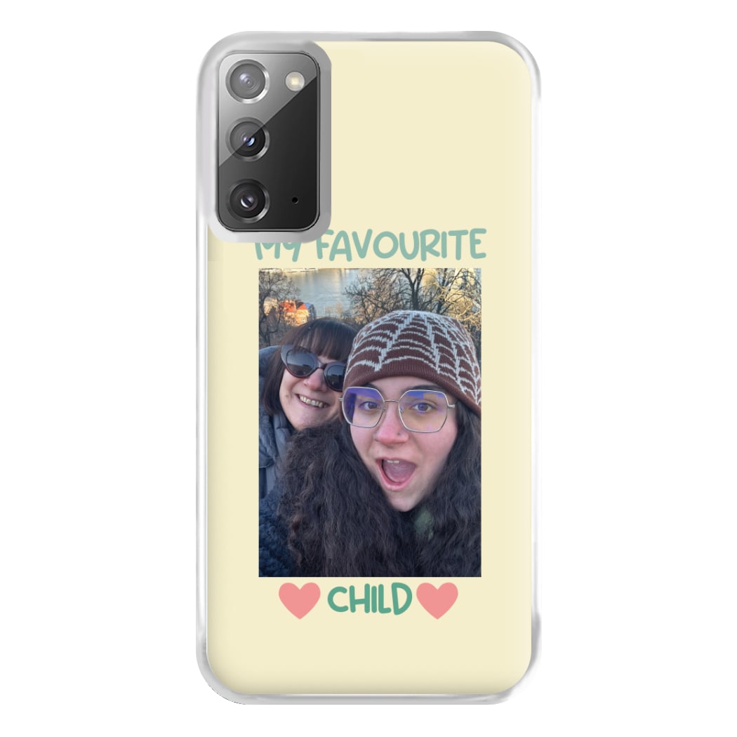 My Favourite Child - Personalised Mother's Day Phone Case for Galaxy Note 20 Ultra