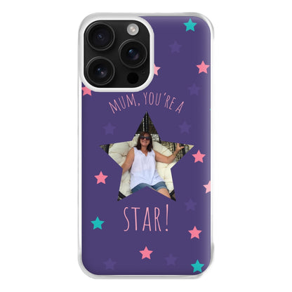 Star - Personalised Mother's Day Phone Case for iPhone 16 Pro Max