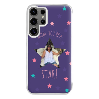 Star - Personalised Mother's Day Phone Case for Galaxy S24 Ultra