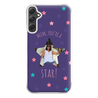 Star - Personalised Mother's Day Phone Case for Galaxy A14