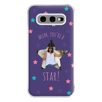 Star - Personalised Mother's Day Phone Case for Galaxy S10e