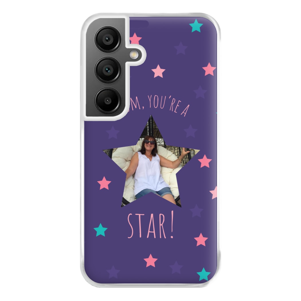 Star - Personalised Mother's Day Phone Case for Galaxy A55