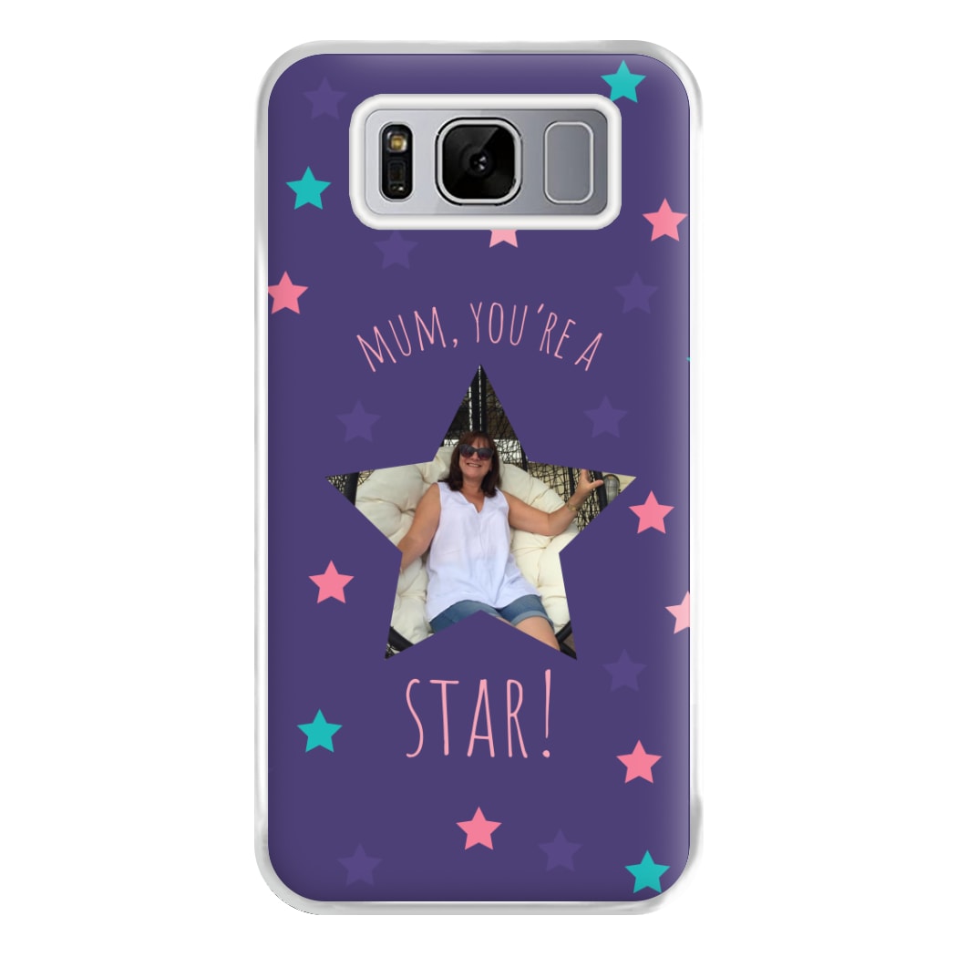 Star - Personalised Mother's Day Phone Case for Galaxy S8 Plus