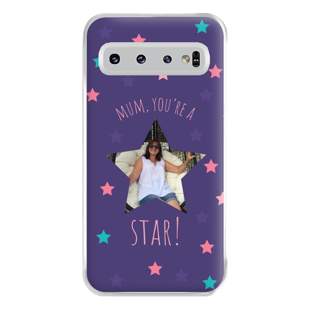 Star - Personalised Mother's Day Phone Case for Galaxy S10 Plus