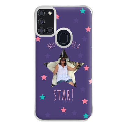 Star - Personalised Mother's Day Phone Case for Galaxy A21s