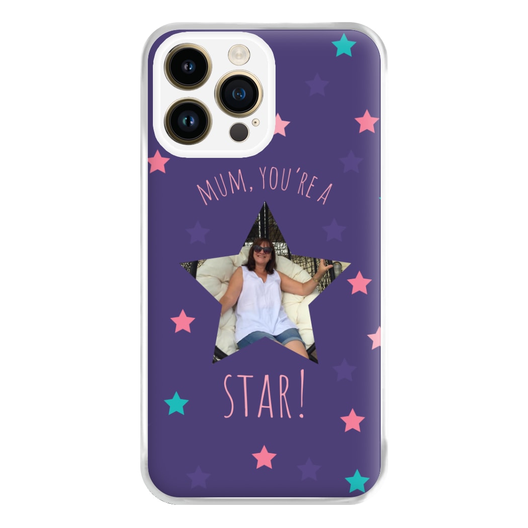 Star - Personalised Mother's Day Phone Case for iPhone 14 Pro Max