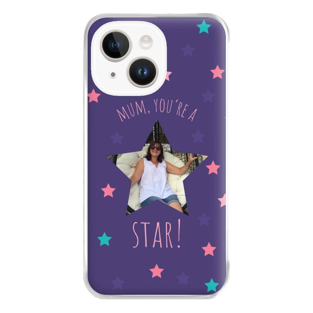 Star - Personalised Mother's Day Phone Case for iPhone 14 Plus