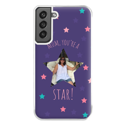 Star - Personalised Mother's Day Phone Case for Galaxy S21FE