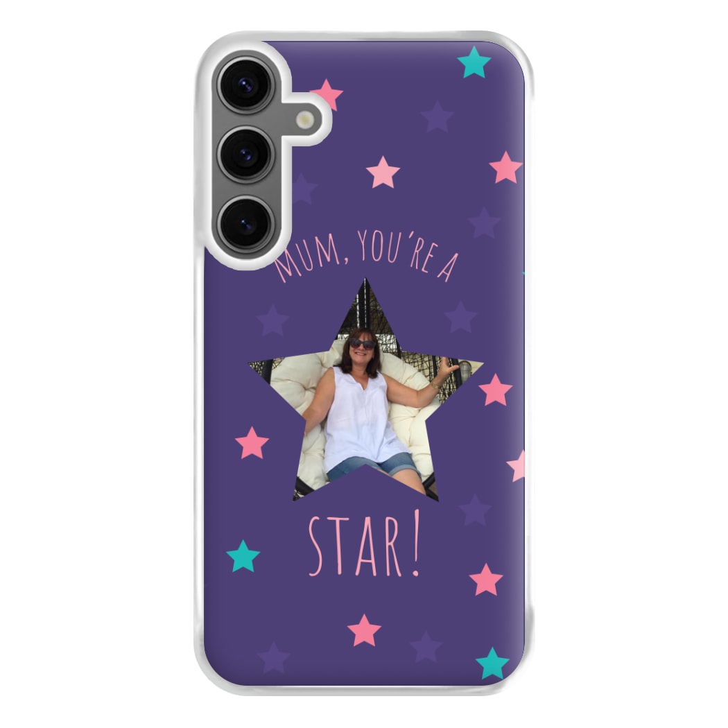 Star - Personalised Mother's Day Phone Case for Galaxy S24FE