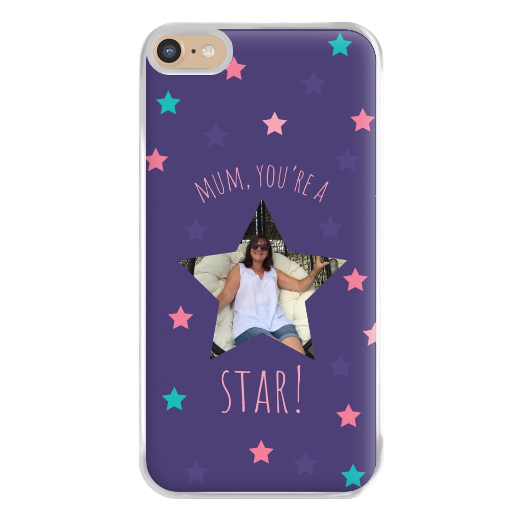 Star - Personalised Mother's Day Phone Case for iPhone 6 Plus / 7 Plus / 8 Plus