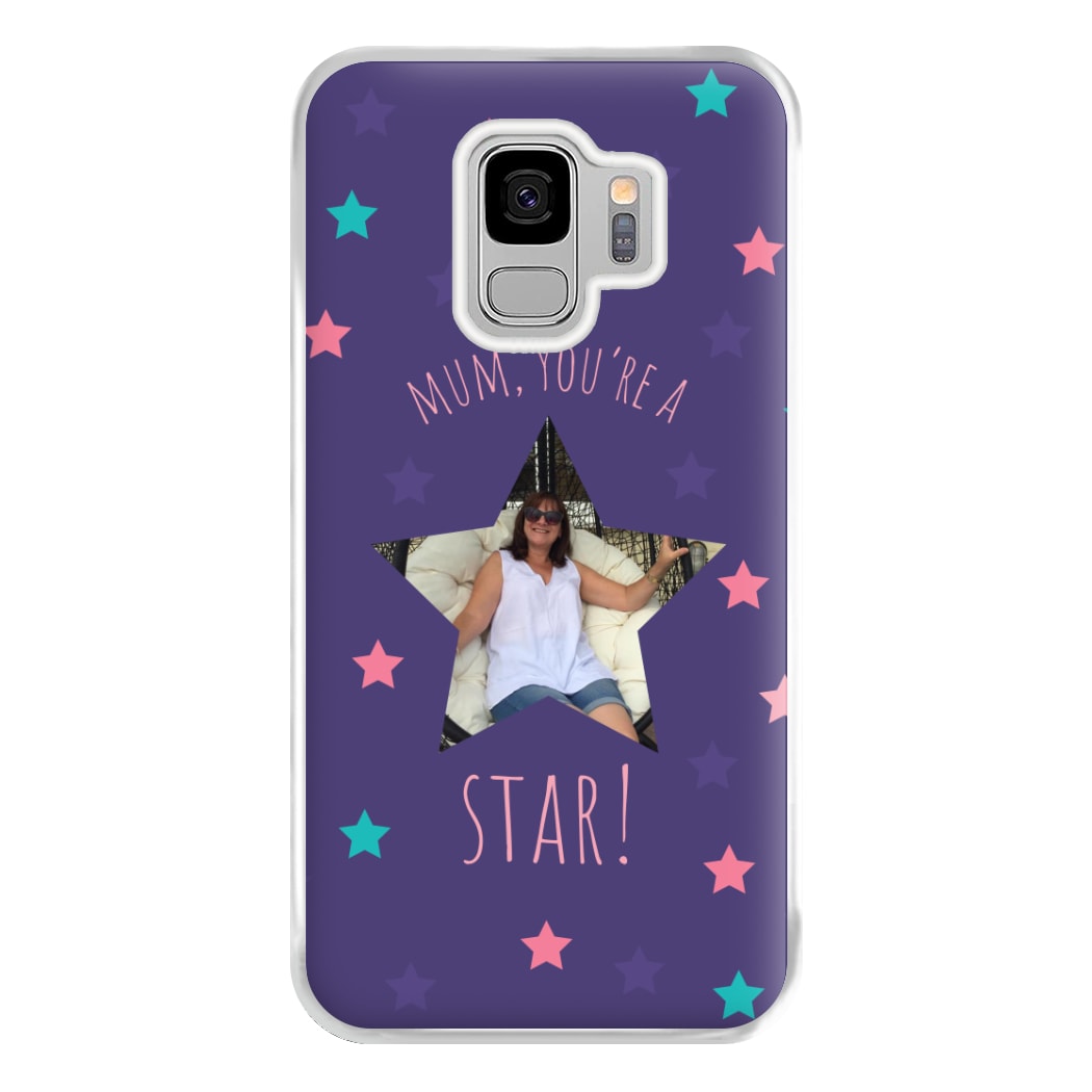 Star - Personalised Mother's Day Phone Case for Galaxy S9 Plus