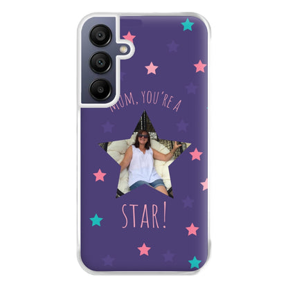 Star - Personalised Mother's Day Phone Case for Galaxy A16