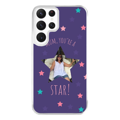 Star - Personalised Mother's Day Phone Case for Galaxy S22 Ultra