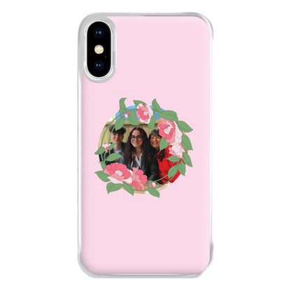 Floral Wreath - Personalised Mother's Day Phone Case for iPhone XS Max