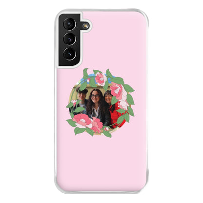 Floral Wreath - Personalised Mother's Day Phone Case for Galaxy S21 Plus