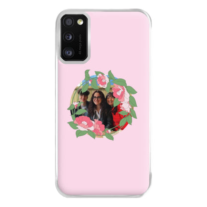 Floral Wreath - Personalised Mother's Day Phone Case for Galaxy A41