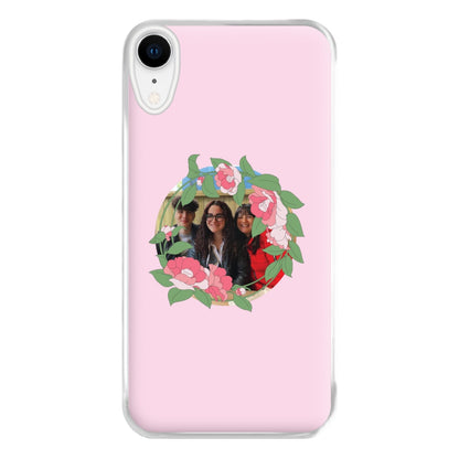 Floral Wreath - Personalised Mother's Day Phone Case for iPhone XR