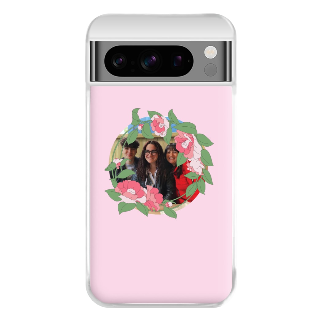 Floral Wreath - Personalised Mother's Day Phone Case for Google Pixel 8 Pro