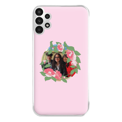 Floral Wreath - Personalised Mother's Day Phone Case for Galaxy A13