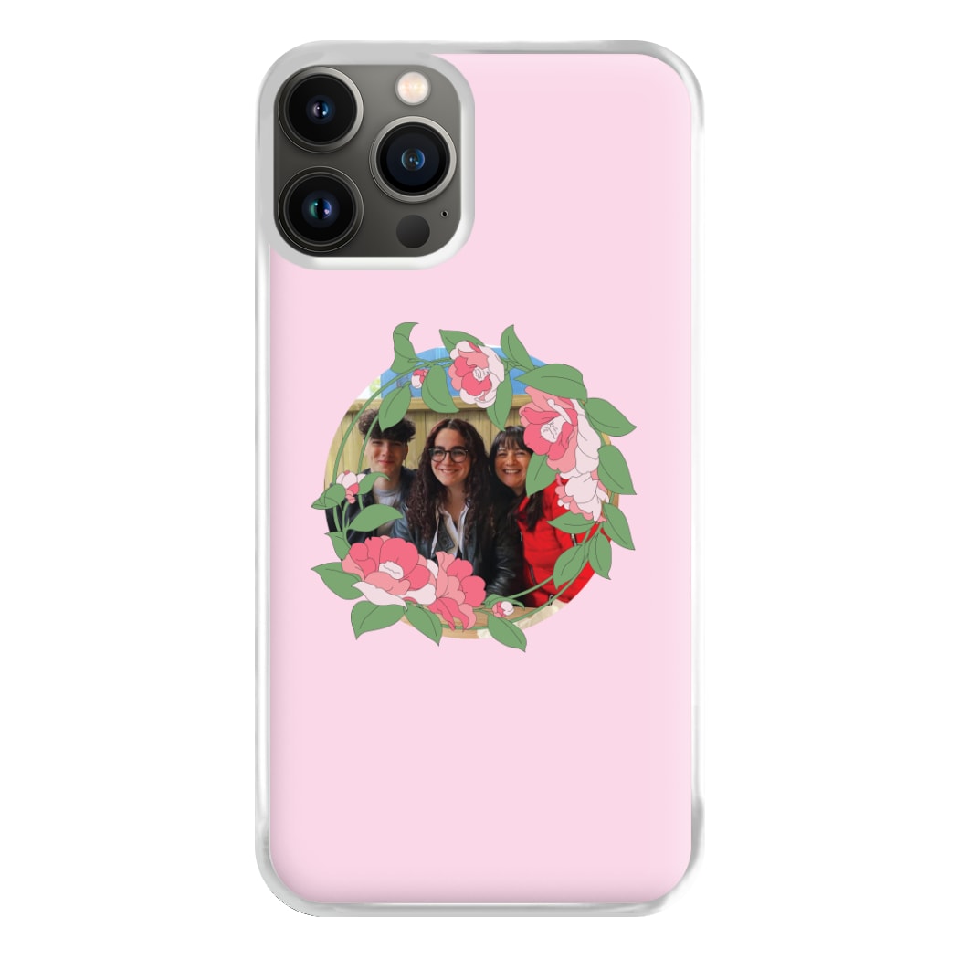 Floral Wreath - Personalised Mother's Day Phone Case for iPhone 11 Pro Max