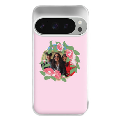 Floral Wreath - Personalised Mother's Day Phone Case for Google Pixel 9 Pro XL