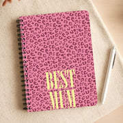 Best Mum Leopard Print Notebook 3