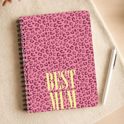 Best Mum Leopard Print Notepad