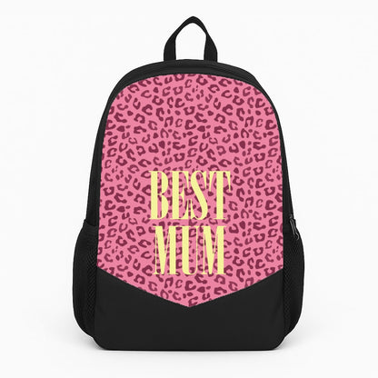 Best Mum Leopard Print Backpack