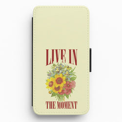 Live In The Moment  Flip / Wallet Phone Case