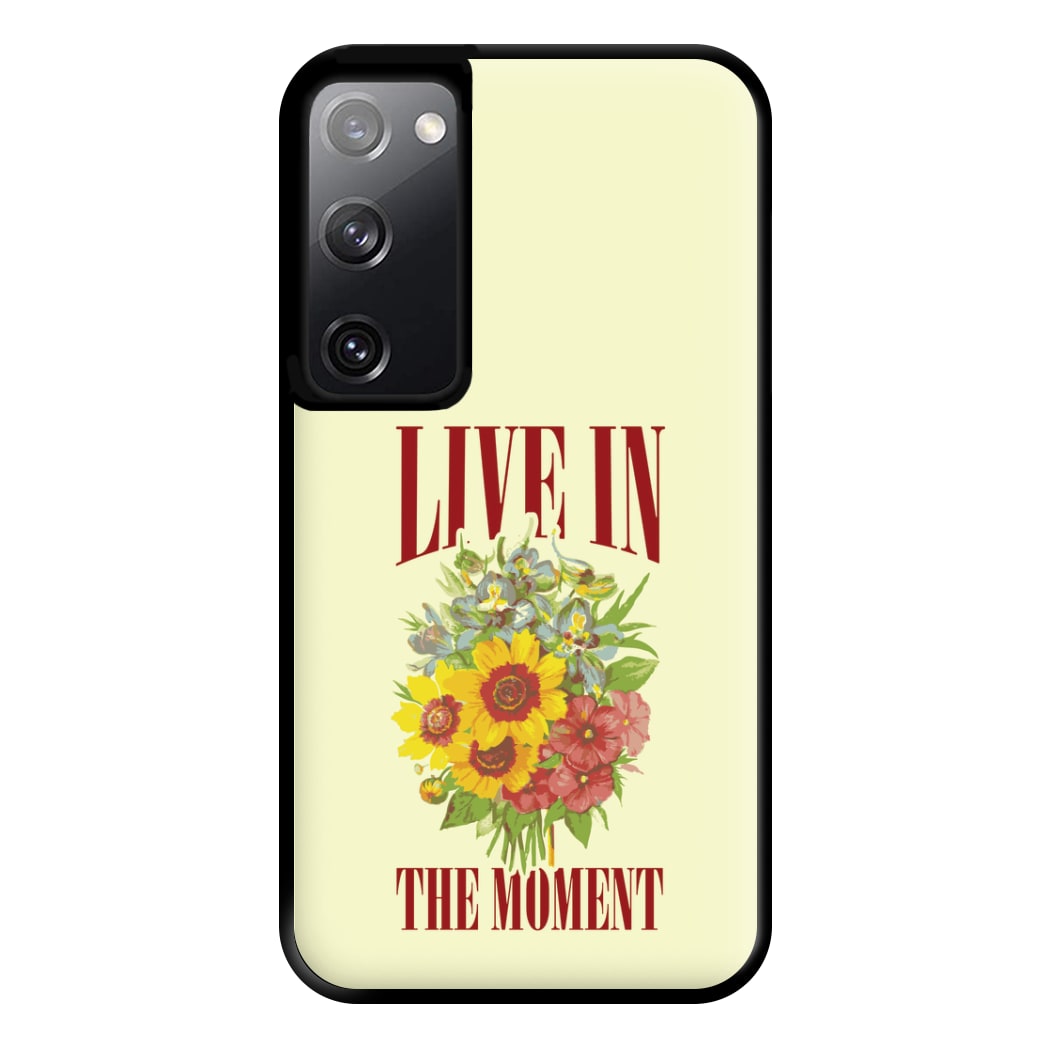 Live In The Moment Phone Case for Galaxy S20