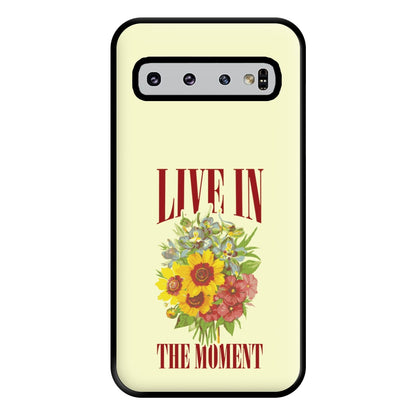 Live In The Moment Phone Case for Galaxy S10 Plus