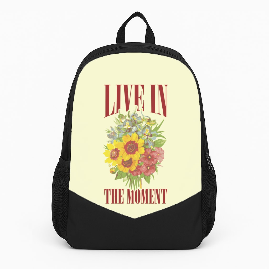 Live In The Moment  Backpack
