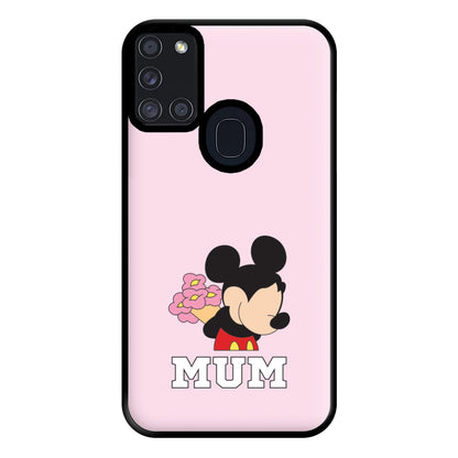 Mouse Mum Phone Case for Galaxy A21s