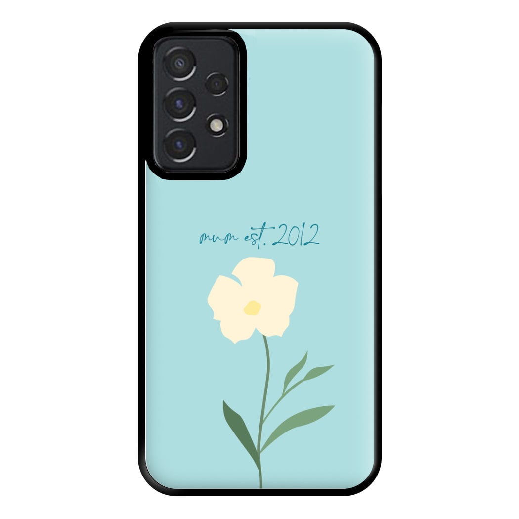 Baby Blue Mum Est Phone Case for Galaxy A52 / A52s