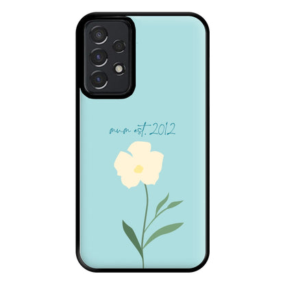 Baby Blue Mum Est Phone Case for Galaxy A52 / A52s