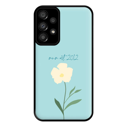 Baby Blue Mum Est Phone Case for Galaxy A33