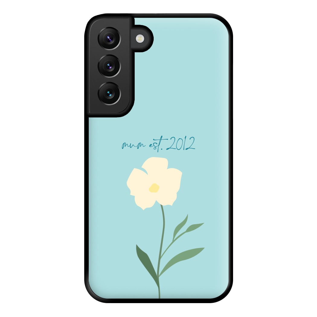 Baby Blue Mum Est Phone Case for Galaxy S22 Plus
