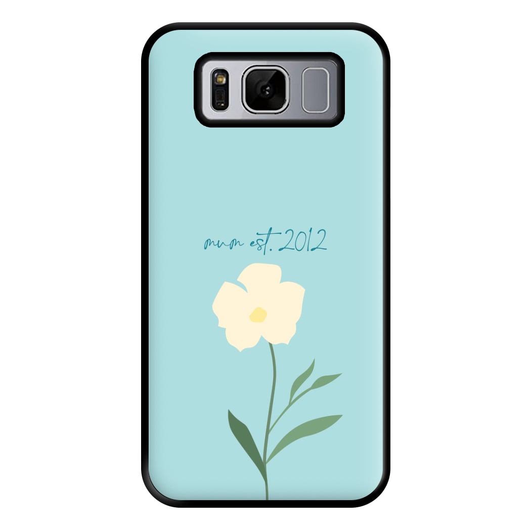 Baby Blue Mum Est Phone Case for Galaxy S8 Plus