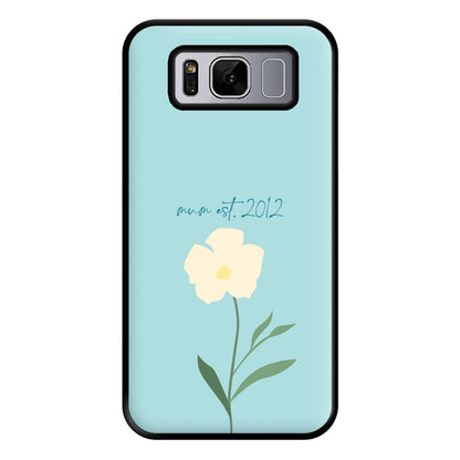 Baby Blue Mum Est Phone Case for Galaxy S8 Plus