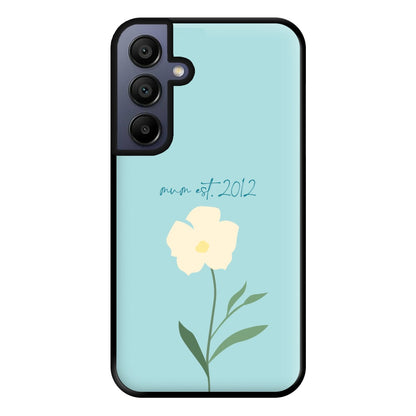 Baby Blue Mum Est Phone Case for Galaxy A16