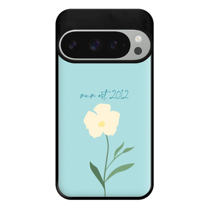 Baby Blue Mum Est Phone Case for Google Pixel 9 Pro XL