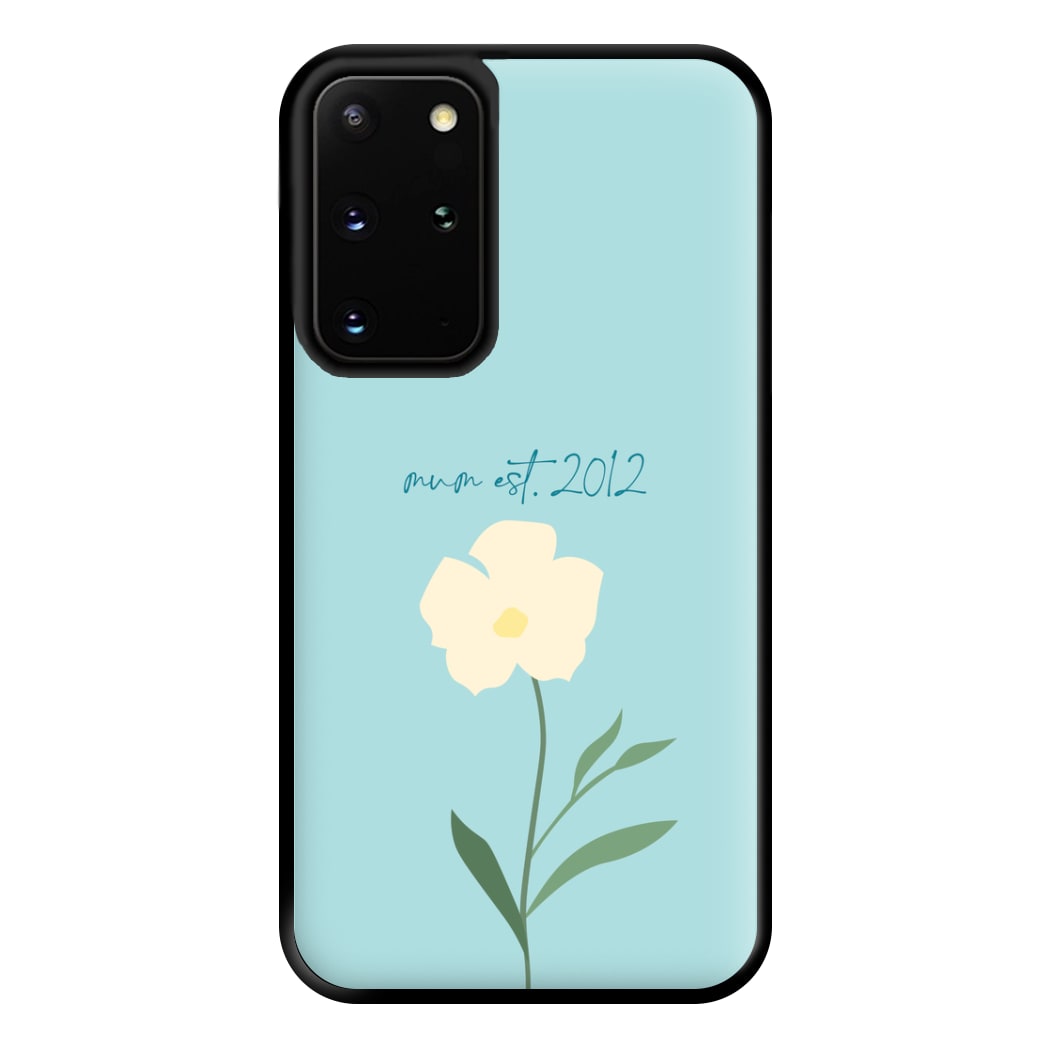Baby Blue Mum Est Phone Case for Galaxy S20 Plus