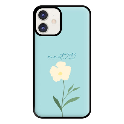 Baby Blue Mum Est Phone Case for iPhone 11