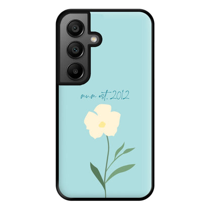 Baby Blue Mum Est Phone Case for Galaxy A56