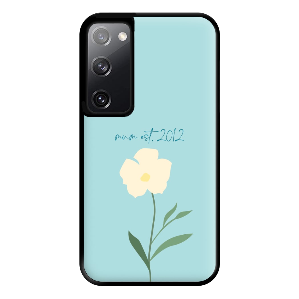 Baby Blue Mum Est Phone Case for Galaxy S20