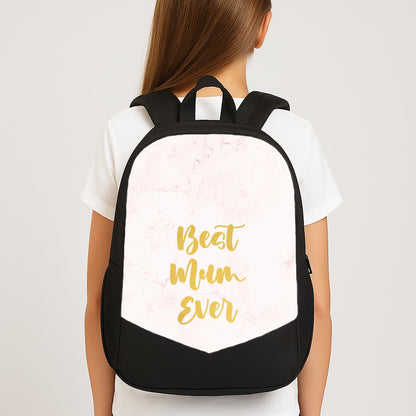 Golden Best Mum Ever Backpack