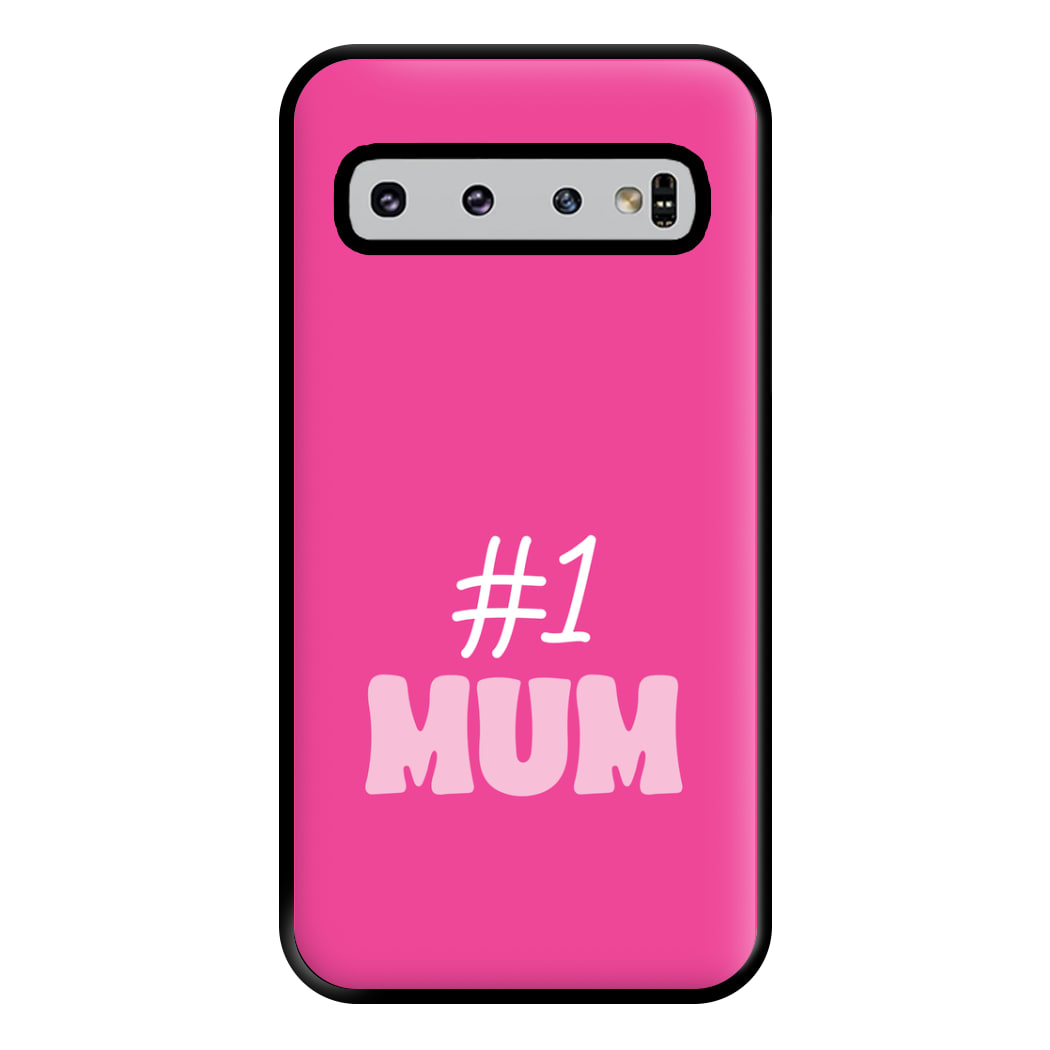 Number One Mum Phone Case for Galaxy S10 Plus