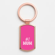 Number One Mum  Luxury Keyring 4