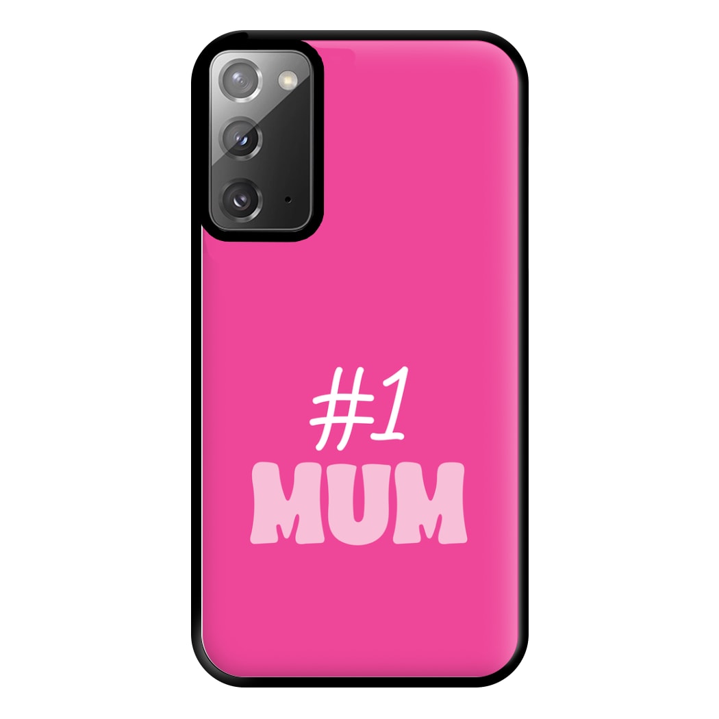 Number One Mum Phone Case for Galaxy Note 20 Ultra