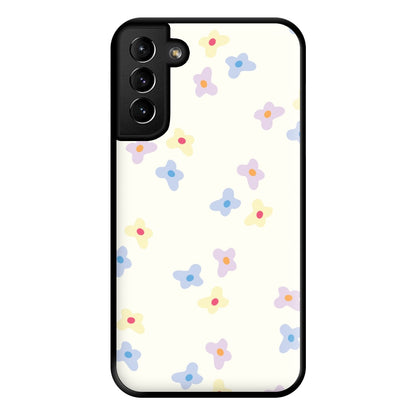 Pastel Flowers Pattern Phone Case for Galaxy S21 Plus